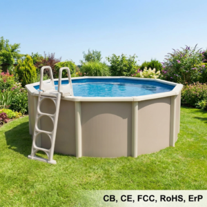 Pool aus verzinktem Stahl, Poolstruktur – Bild 5