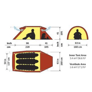 Hilleberg Nammatj 3 Zelt – Bild 11