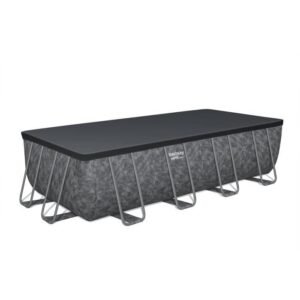 BESTWAY APX 365 Aufstell-Pool-Set - 549 x 274 x 132 cm - Rechteckig (Sandfilter, 250 g Polysphäre, Leiter, Abdeckplane) – Bild 7