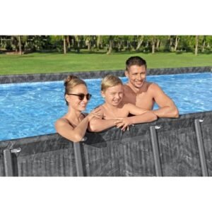 BESTWAY APX 365™ Stahlrohr-Aufstellpool-Set - 732 x 366 x 132 cm - Rechteckig – Bild 4