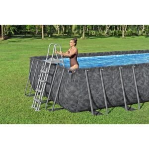 BESTWAY APX 365™ Stahlrohr-Aufstellpool-Set - 732 x 366 x 132 cm - Rechteckig – Bild 5