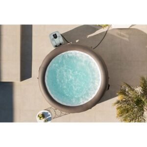 BESTWAY Lay-Z-Spa Dominica Aufblasbarer Whirlpool 4-6 Personen - 196x71 cm - Rund – Bild 6