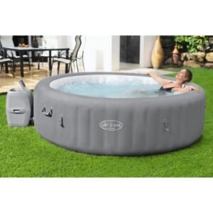 BESTWAY Lay-Z-Spa Grenada Aufblasbarer Whirlpool 236 x 71 cm - 6-8 Personen - Rund (Abdeckung, Patrone und Diffusor) – Bild 3