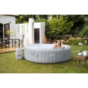 BESTWAY Lay-Z-Spa Grenada Aufblasbarer Whirlpool 236 x 71 cm - 6-8 Personen - Rund (Abdeckung, Patrone und Diffusor) – Bild 4