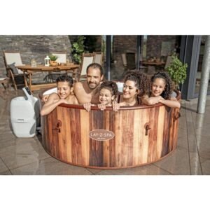 BESTWAY Lay-Z-Spa Helsinki Aufblasbarer Whirlpool - 180 Airjets - 180 x 66 cm - 5-7 Personen - Rund – Bild 5