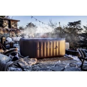 BESTWAY Lay-Z-Spa Maldives Aufblasbarer Whirlpool - Hydrojets - 201x201x80 cm - 5-7 Personen - Quadratisch – Bild 5