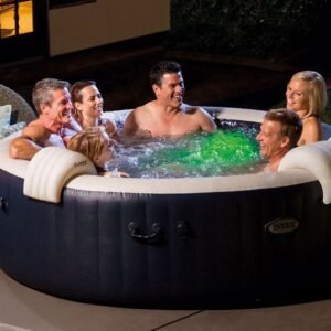 INTEX Aufblasbarer Whirlpool Blue Navy 216x71 cm - 6 Personen - Rund - 28432NP – Bild 5