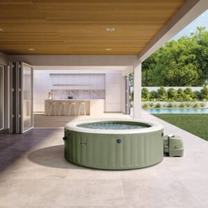 INTEX Aufblasbarer Whirlpool Olive 196x196x71 cm - 4 Personen - Quadratisch - 28426NP – Bild 3