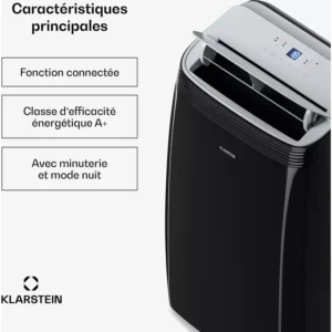 Mobile Klimaanlage KLARSTEIN Grandbreeze 12000 BTU 42 cm 56 m² CEE A+ – Bild 2